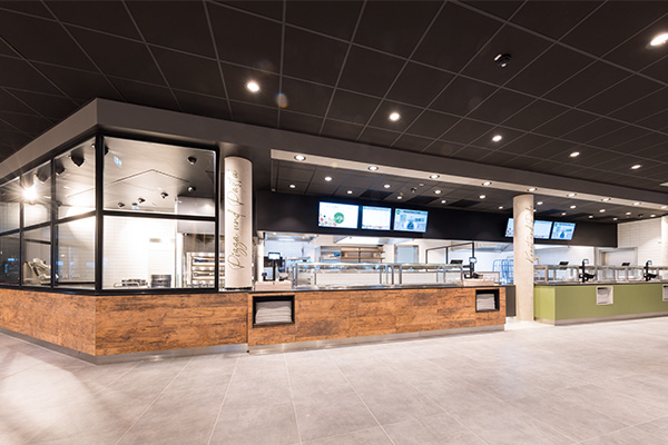 Pastatheke im Betriebsrestaurant Grüner Wentzel am Edeka-Campus Minden