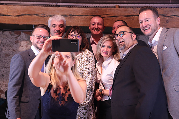 Und natürlich das obligatorische Selfie für LinkedIn.