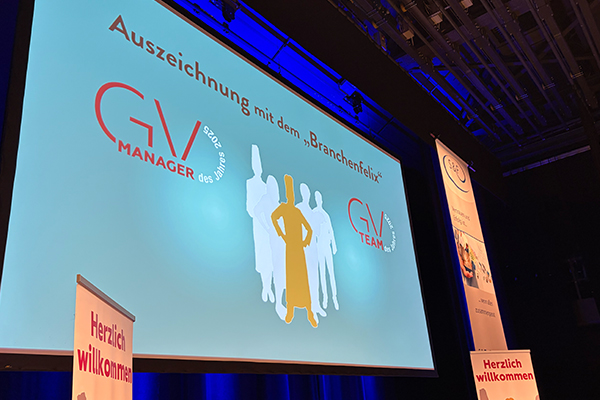 Am 8. Oktober wurde zum 16. Mal der GV-Manager des Jahres gekürt.