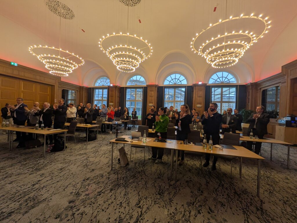Standing Ovations bei der Verabschiedung von Torsten von Borstel