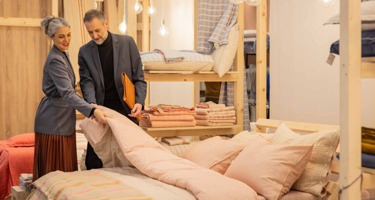 Die Heimtextil 2026 präsentiert unter dem Motto „Lead the Change“.