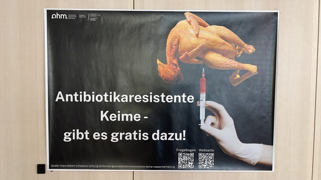 Plakat der True Mensa 2.0-Aktion von Ohm Technische Hochschule Nürnberg
