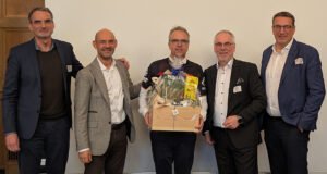 Verabschiedung von Torsten von Borstel durch Mitglieder von United Against Waste