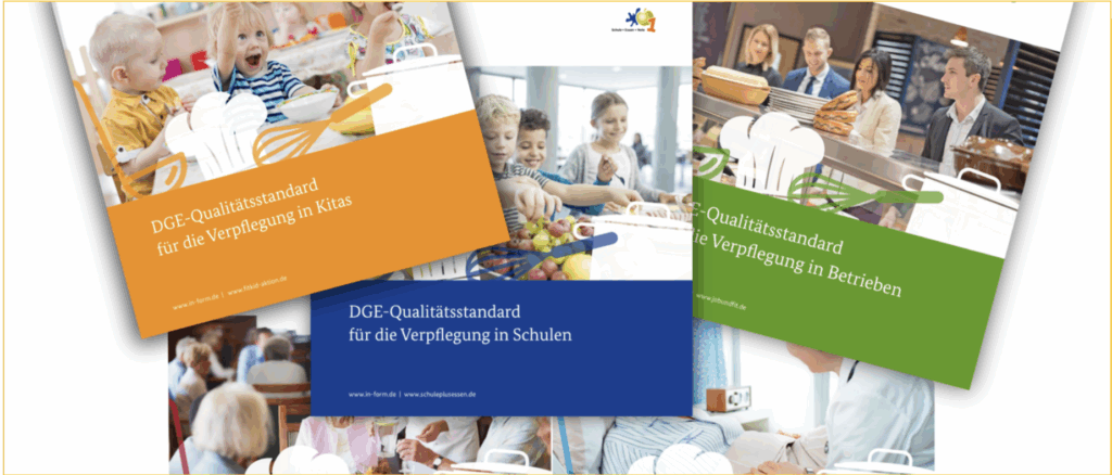Die DGE-Qualitätsstandards sollen ein Update bekommen, finanziell gefördert vom BMLEH.