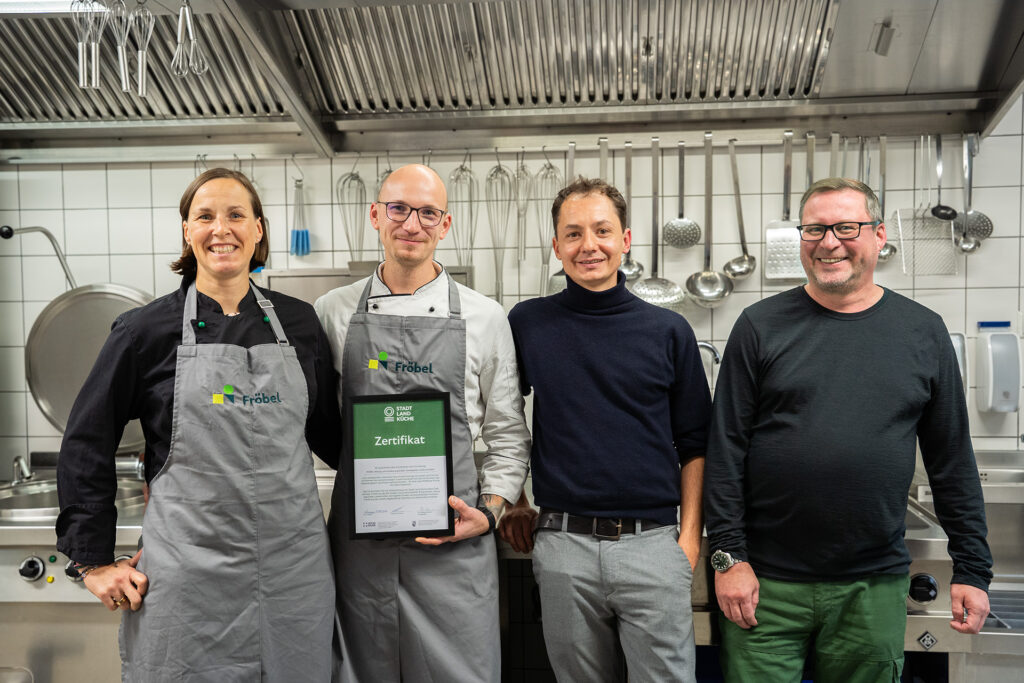 Bio-Anteil von 3 auf 58 Prozent gesteigert im Fröbel-Kinderhaus