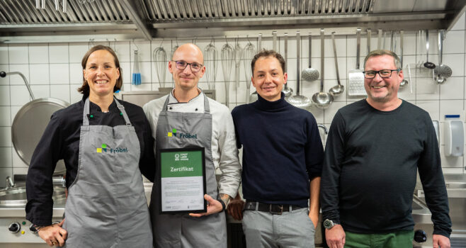 Bio-Anteil von 3 auf 58 Prozent gesteigert im Fröbel-Kinderhaus