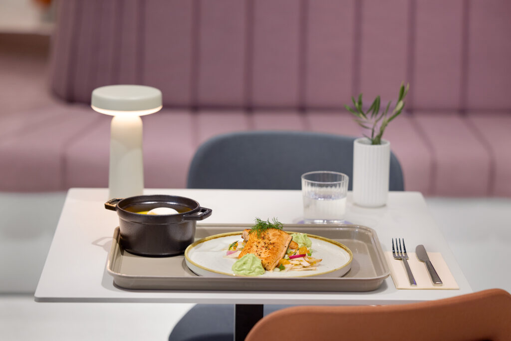 Blick ins forty 8 am LabCampus beim Flughafen München