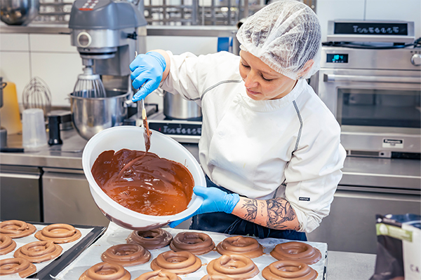 Die eigene Konditorei im Kochhaus war ein Herzenswunsch von Ramin Homayouni.