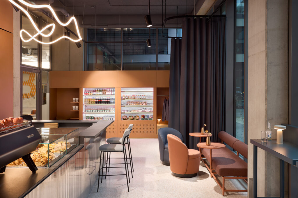 Cafébar nosh am LabCampus beim Flughafen München