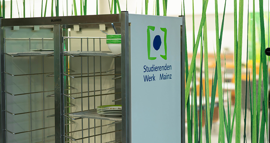 Das Studierendenwerk Mainz appelliert das gestohlene Geschirr zurückzugeben