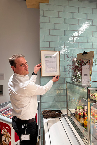 Neues Nachhaltigkeits-Siegel Für uns bei der Sparkasse Kassel