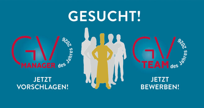Das Bewerbungs- und Vorschlagsverfahren für die GV-Manager und das GV-Team des Jahres 2026 ist gestartet.