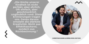 Unter dem Motto „Kindheitserinnerung“ fordert Koch des Jahres 2026 Köchinnen und Köche auf, Herkunft und Emotion auf den Teller zu bringen. Warum gerade jetzt der richtige Moment dafür ist, erklären Núria Roig de Puig und Christian Kamm im Interview.