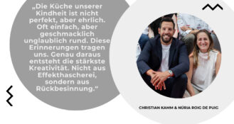 Unter dem Motto „Kindheitserinnerung“ fordert Koch des Jahres 2026 Köchinnen und Köche auf, Herkunft und Emotion auf den Teller zu bringen. Warum gerade jetzt der richtige Moment dafür ist, erklären Núria Roig de Puig und Christian Kamm im Interview.