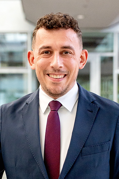 Raphael Steinhart ist Head of Hospitality in der Betriebsgastronomie von Hugo Boss