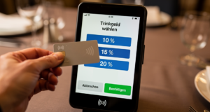 Digitale Trinkgeldfunktion