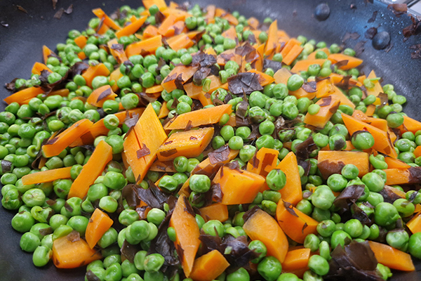 Dulse in Mischgemüse