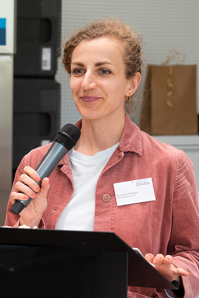 Evelyn Medawar, Jurymitglied beim Wettbewerb Radikal bio-regional der Biostadt München