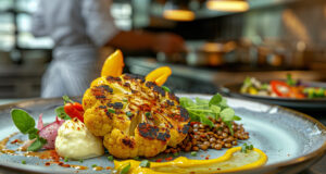 Unter dem Motto Feuer und Faser zeigt Martin Kaak-Wingeyer von der EGV in einem Workshop wie sich auch Plant-based attraktiv grillen lässt.
