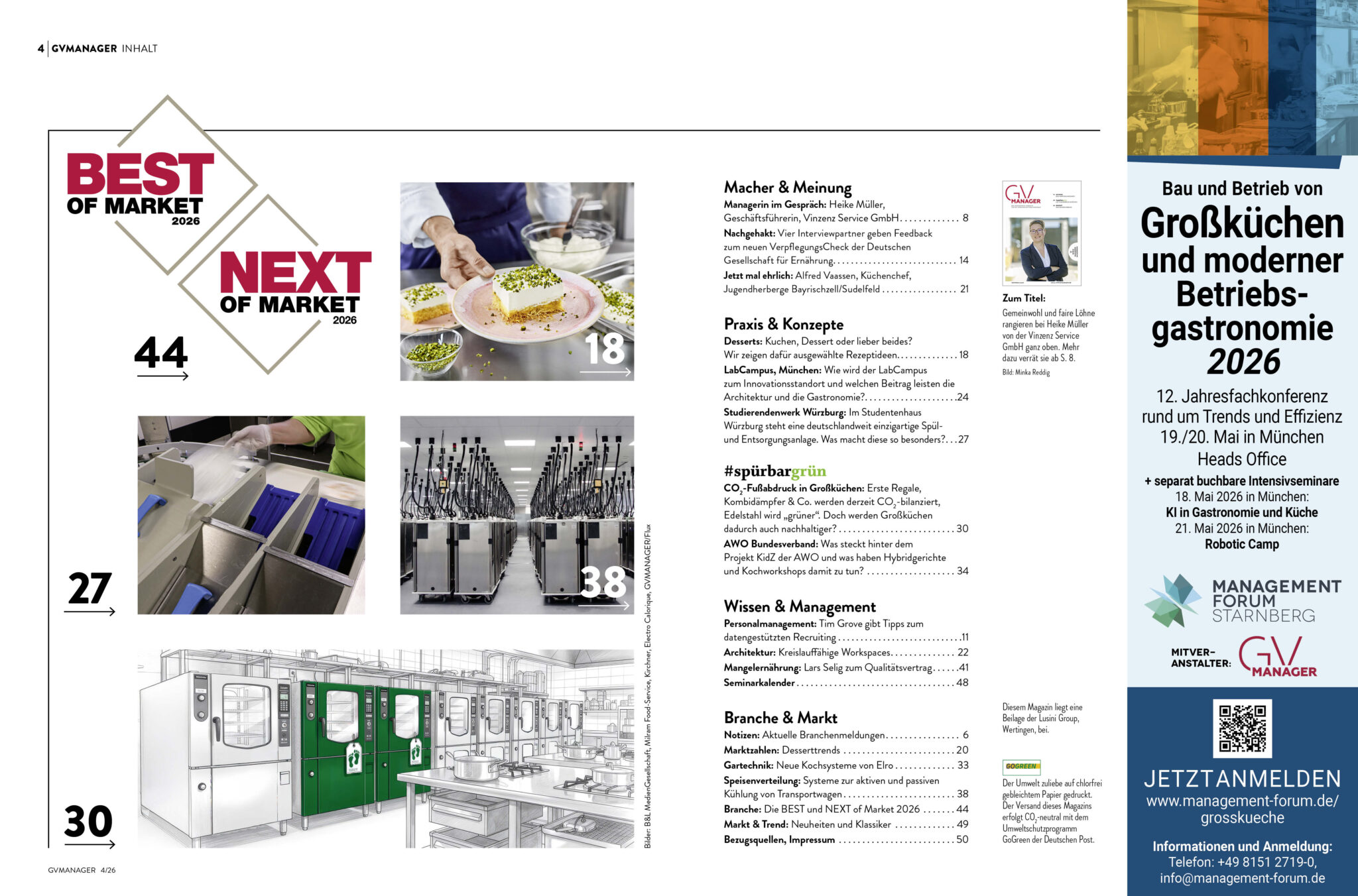 Inhaltsverzeichnis GVMANAGER 4/2026