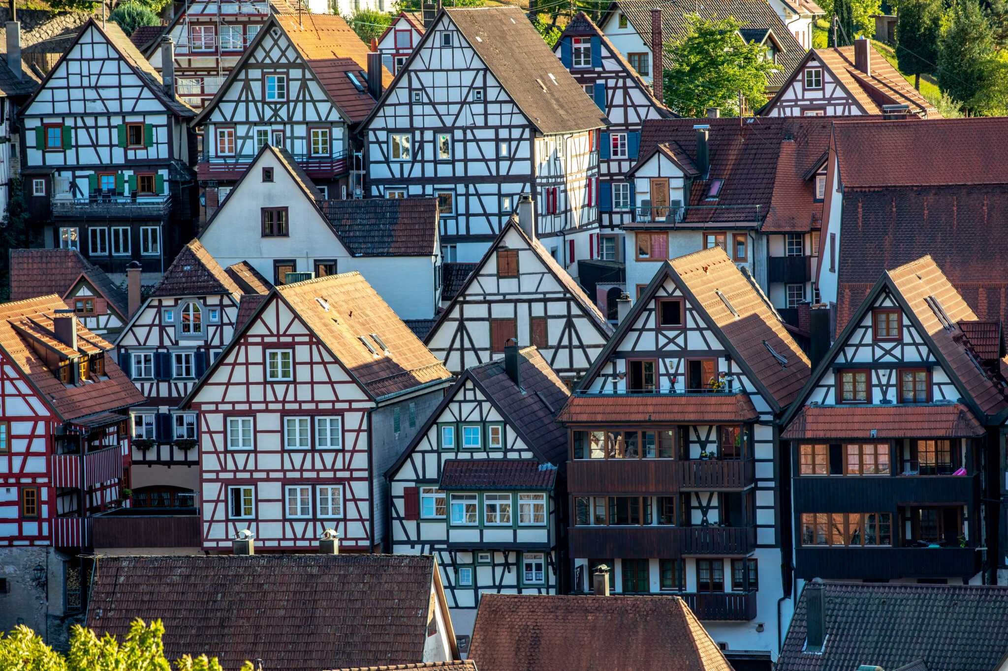 Fachwerkhäuser in Schiltach