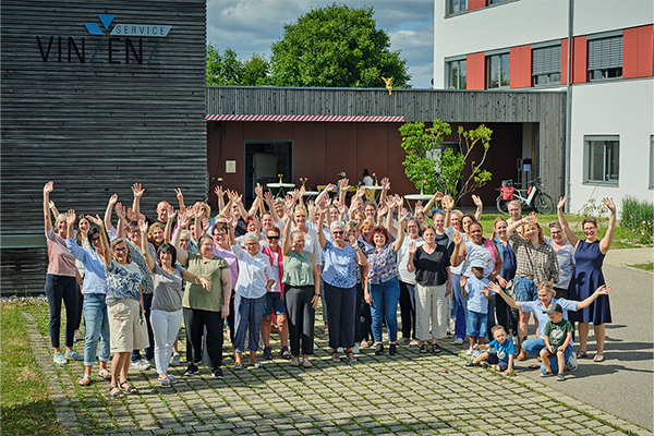 Das Team der Vinzenz Service GmbH profitiert von der Zertifizierung nach GWÖ