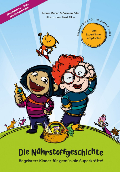Maren Bucec "Die Nährstoffgeschichte" Buch und Theaterprojekt zu gesunder Ernährung