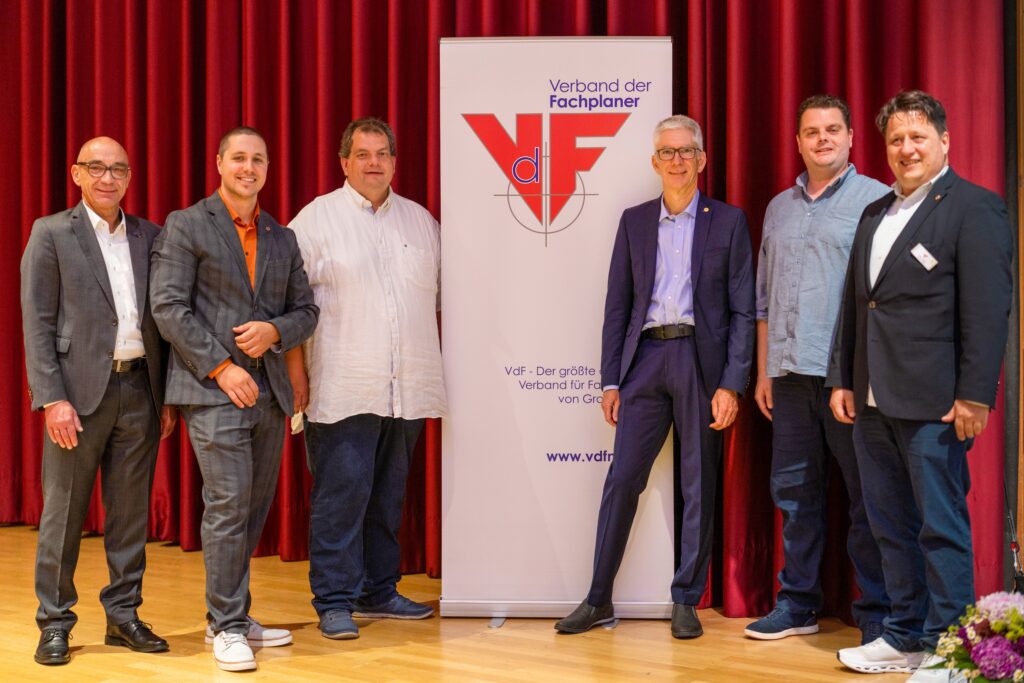 Der neu gewählte Vorstand des Verband der Fachplaner VdF