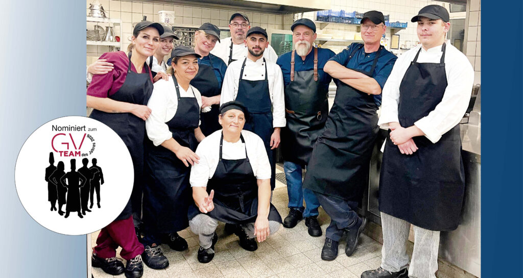 Das Küchenteam des Martineum in Essen Steele ist nominiert als GV-Team des Jahres 2026.