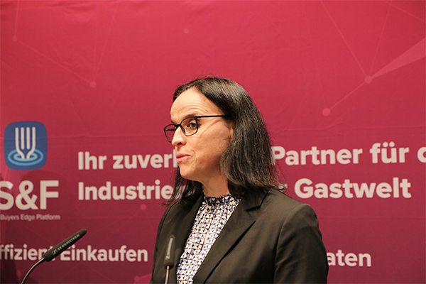 Bianca Blaß, Laudatorin auf GV-Manager des Jahres 2026 Robin Stolz