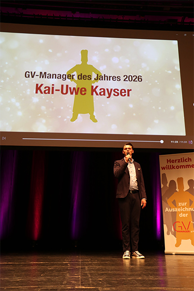 Kai-Uwe Kayser, GV-Manager des Jahres 2026