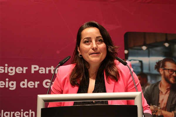 Linda Chalupová, Laudatorin für das GV-Team des Jahres in der Sonderkategorie Projekt