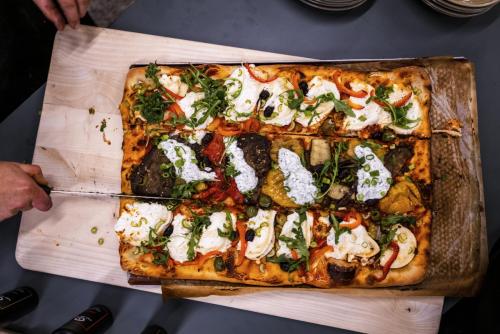 Bis das perfekte Pizzaergebnis erzielt wurde, war aber einige Zeit Tüfteln angesagt.